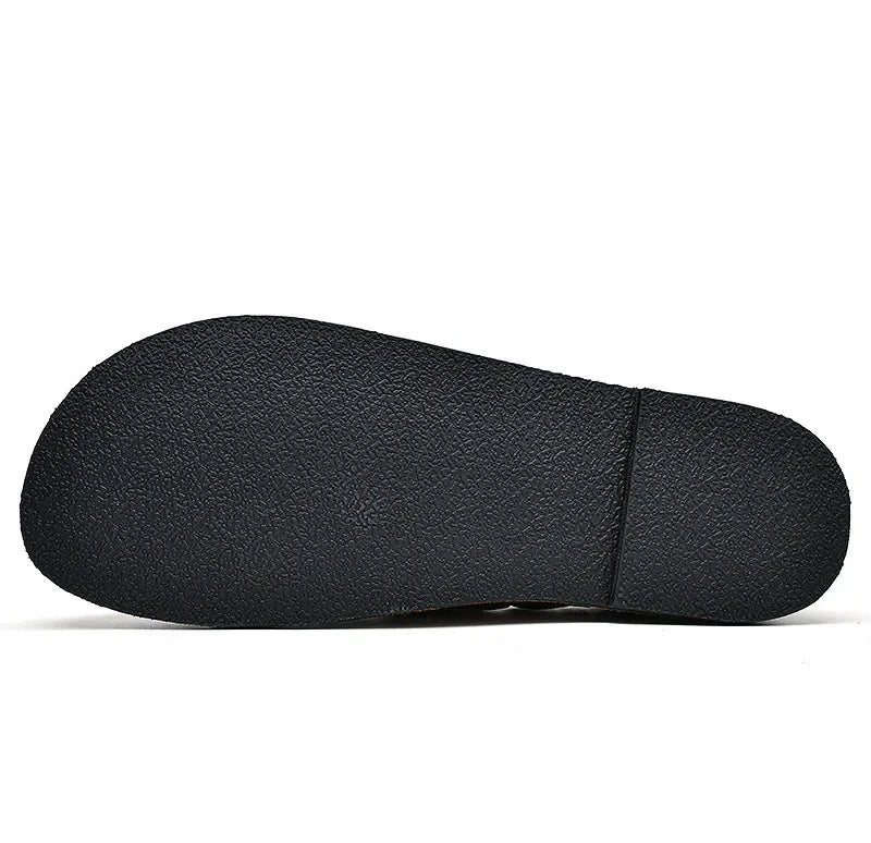 Lorenzo - Vitale Buckled Leather Loafers