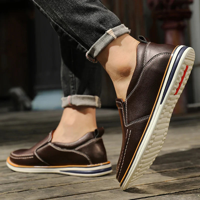 Lucent - Leather Flats