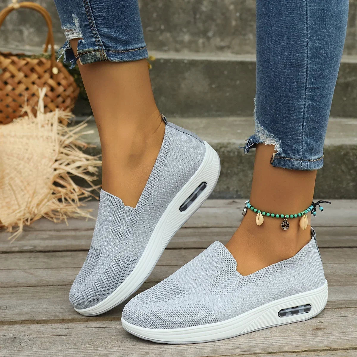 Trixie - Platform Mesh Sneakers