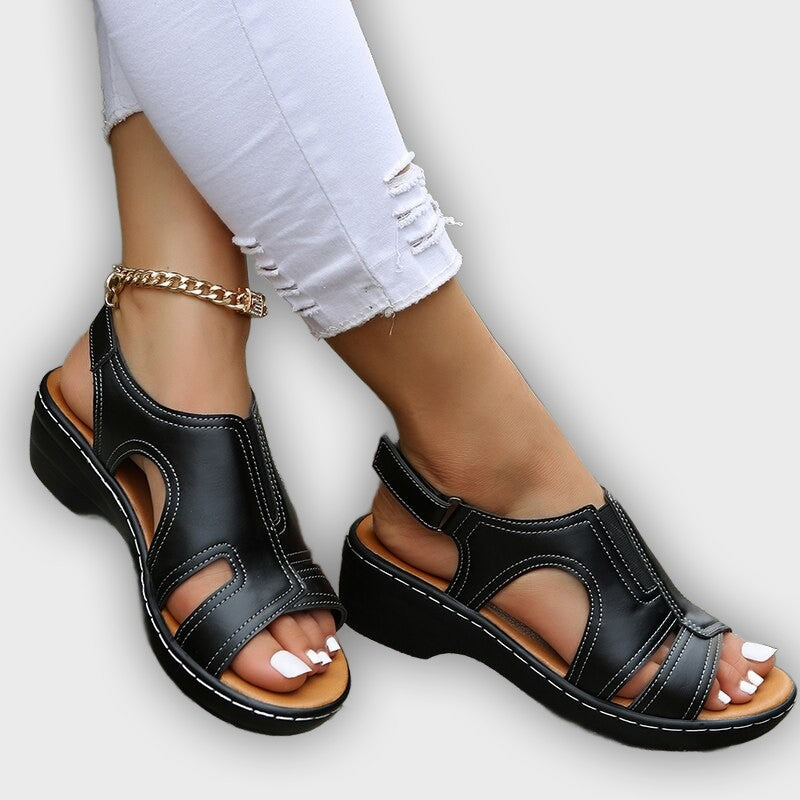 Nora - Fish Mouth Orthopedic Summer Sandals