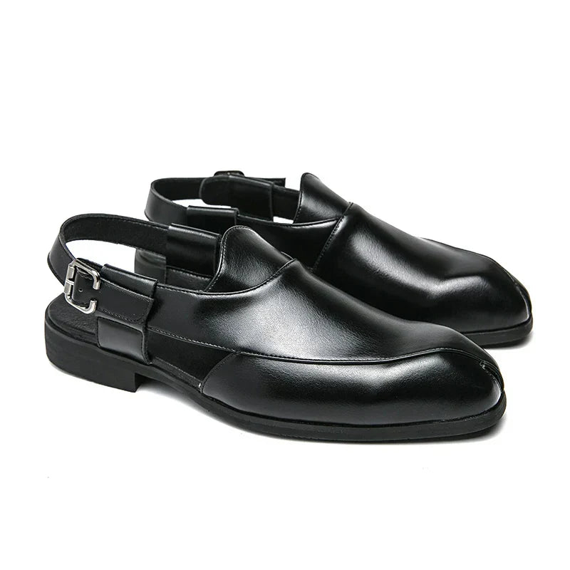 Fairford - Leather Cutout Loafers