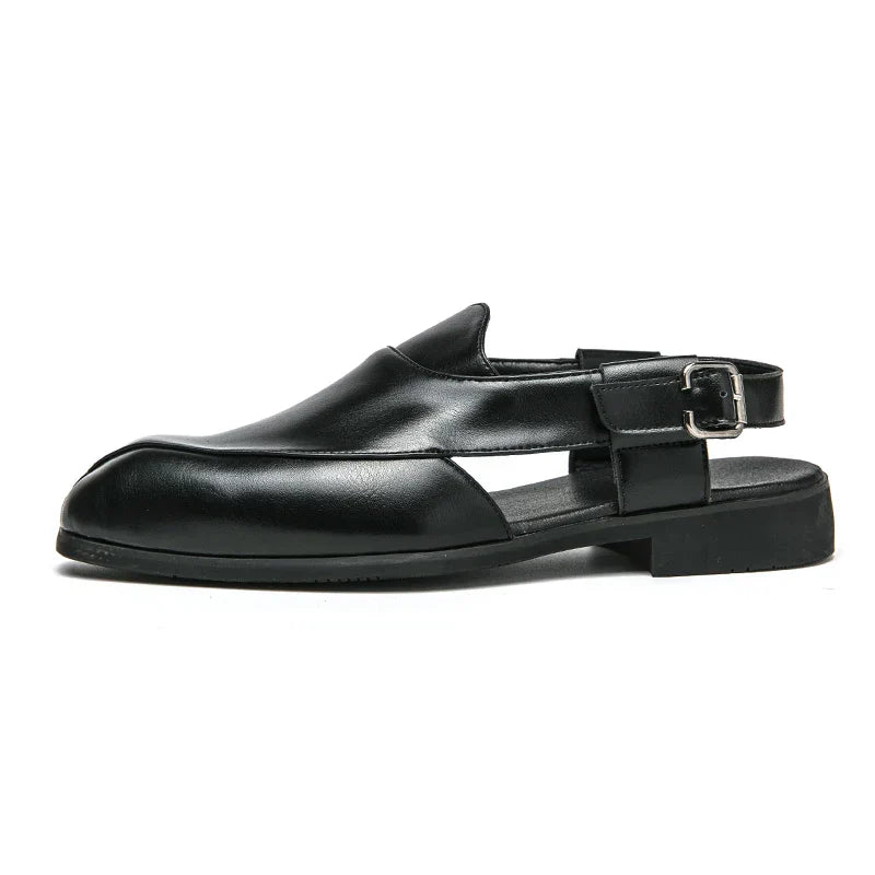 Fairford - Leather Cutout Loafers