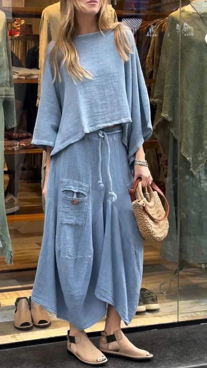 Pamela - Loose Casual Irregular Set