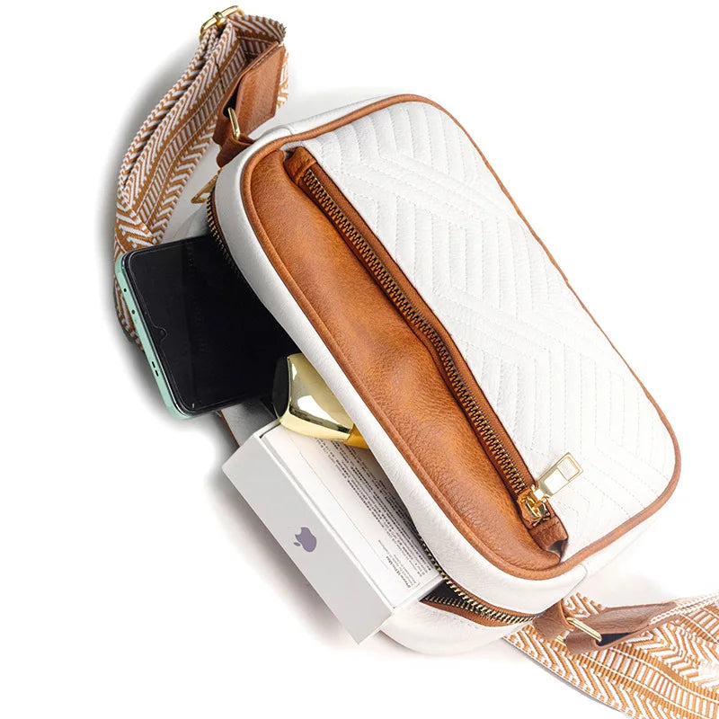 Ariana - Refined Leather Shoulder Bag
