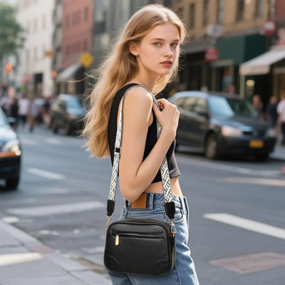 Brooke - Refined Leather Shoulder Bag