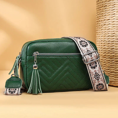 Bianca - Refined Leather Shoulder Bag