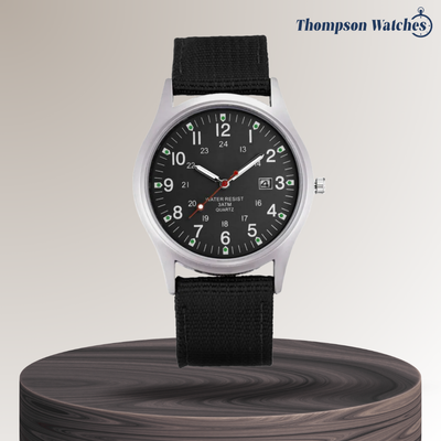 Mateo | Rugged Field Watch with Durable Canvas Strap