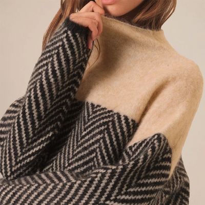 Adelie - Premium Turtleneck in Fine Knit