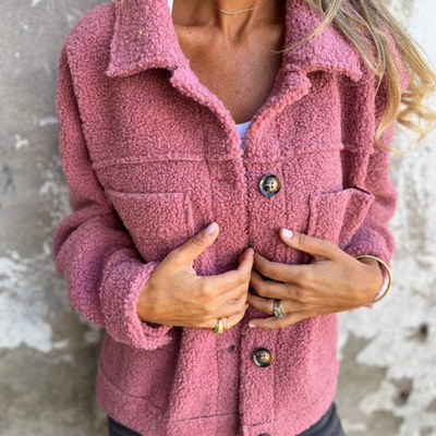 Annie - Trendy jacket with soft fabric