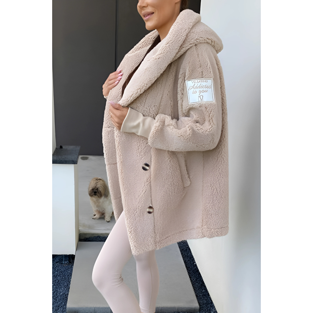 LEYA - Plush Hooded Jacket