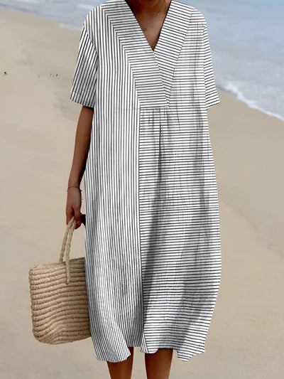Imelda - Elegant Geometric Dress