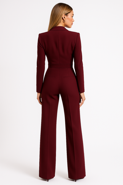 Aislyn - ELEGANT WIDE-LEG JUMPSUIT WITH FLATTERING SILHOUETTE