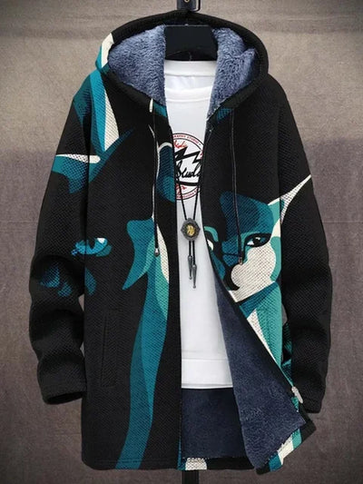 Anna - Artistic Print Coat