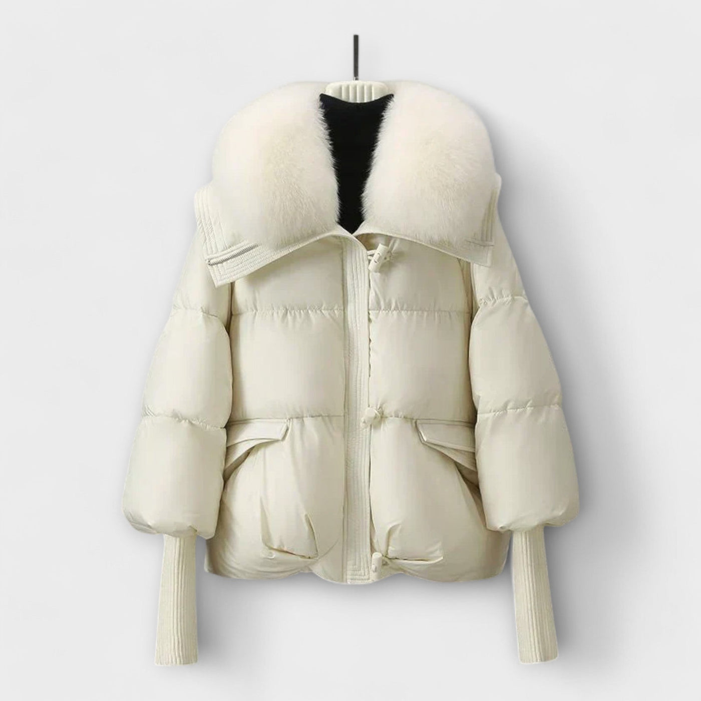 Lucyna - Elegant jacket with fur
