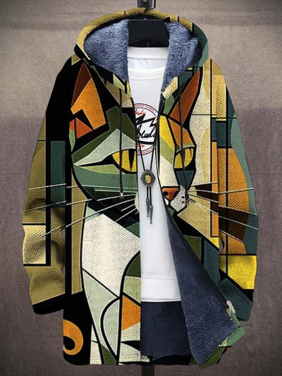 Anna - Artistic Print Coat