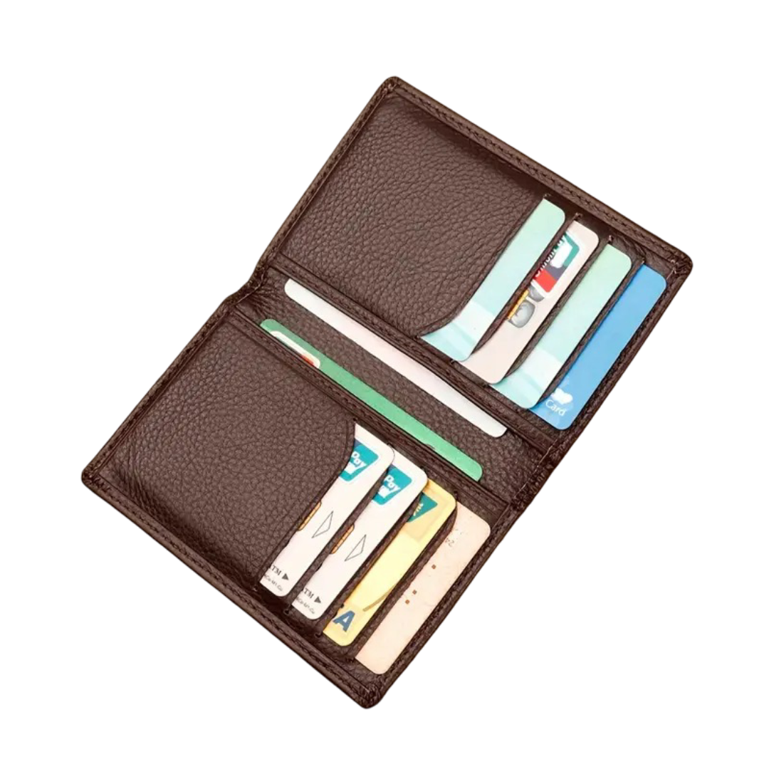 Jeremy - Compact Leather Card - Wallet