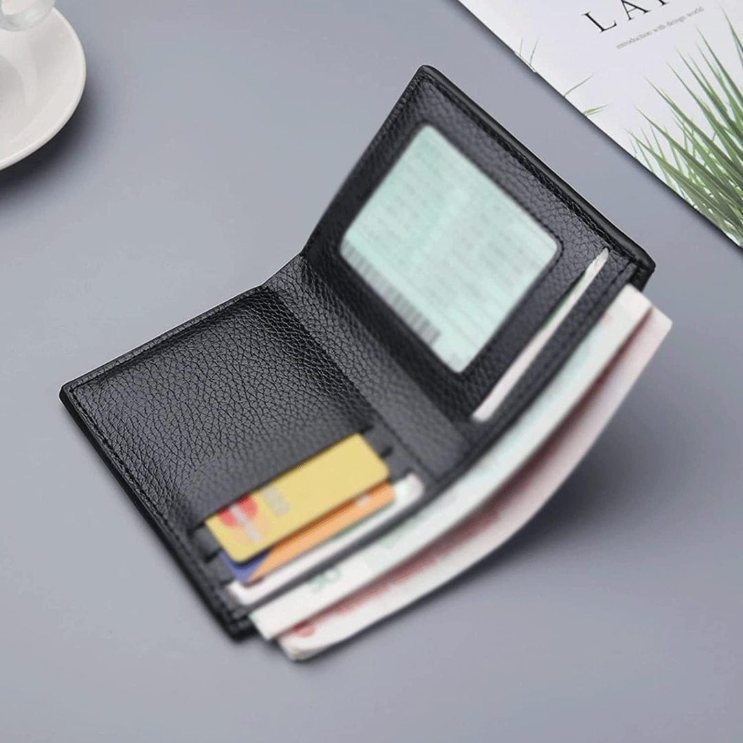 Jeremy - Compact Leather Card - Wallet