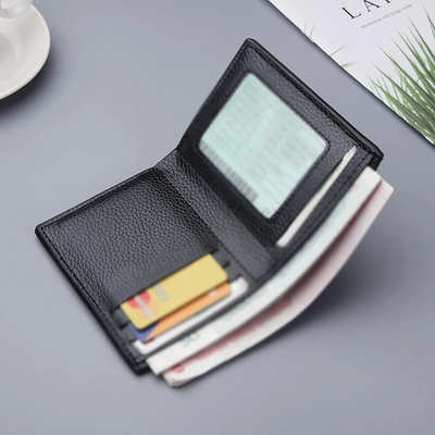 Jeremy - Compact Leather Card - Wallet
