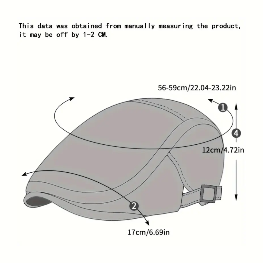 Brendon - Men's Classic Newsboy - Cap