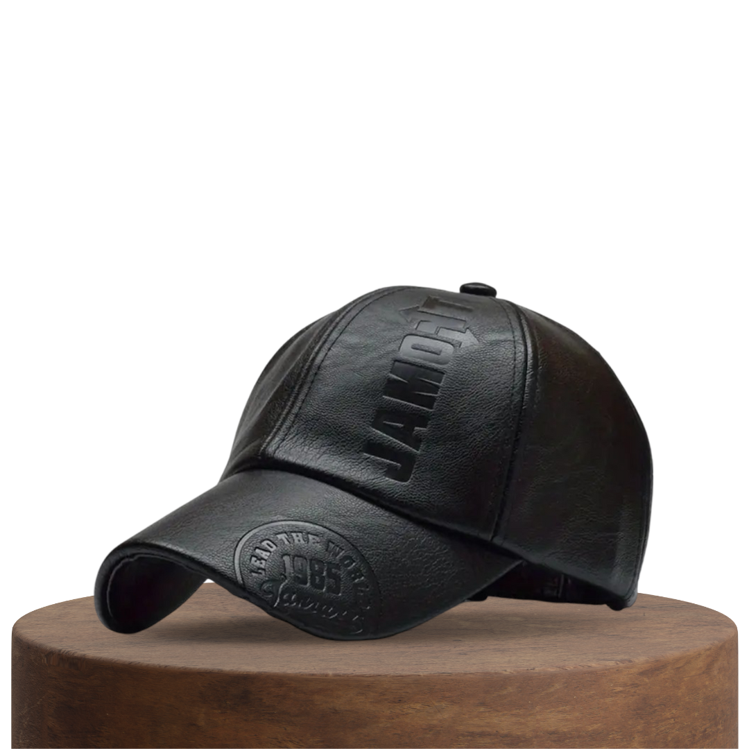Daniel - Classic Leather-Style Baseball Cap for Men
