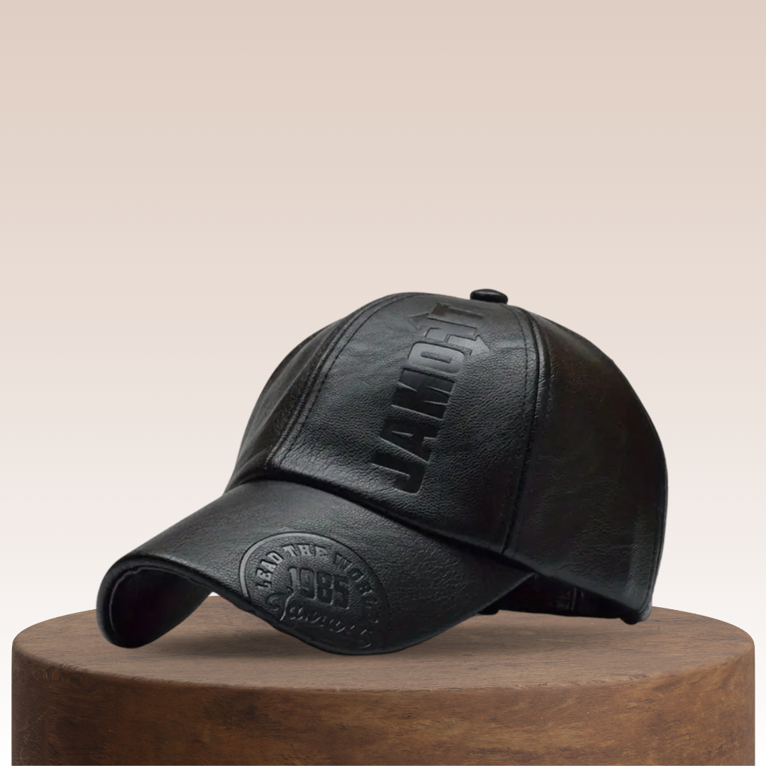 Daniel - Classic Leather-Style Baseball Cap for Men