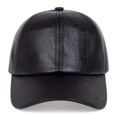 Daniel - Classic Leather-Style Baseball Cap for Men