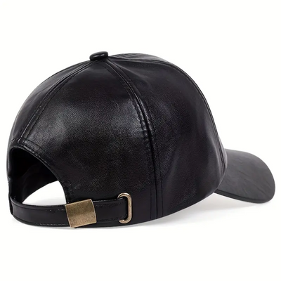 Daniel - Classic Leather-Style Baseball Cap for Men