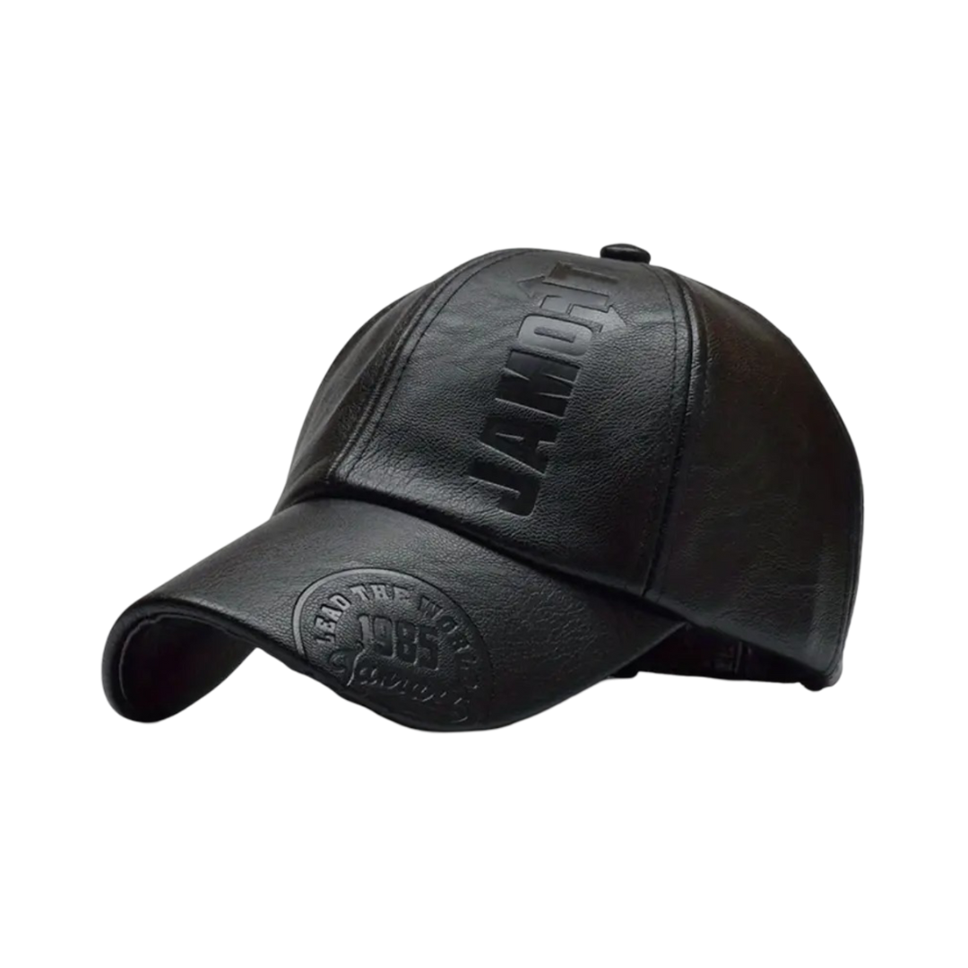 Daniel - Classic Leather-Style Baseball Cap for Men