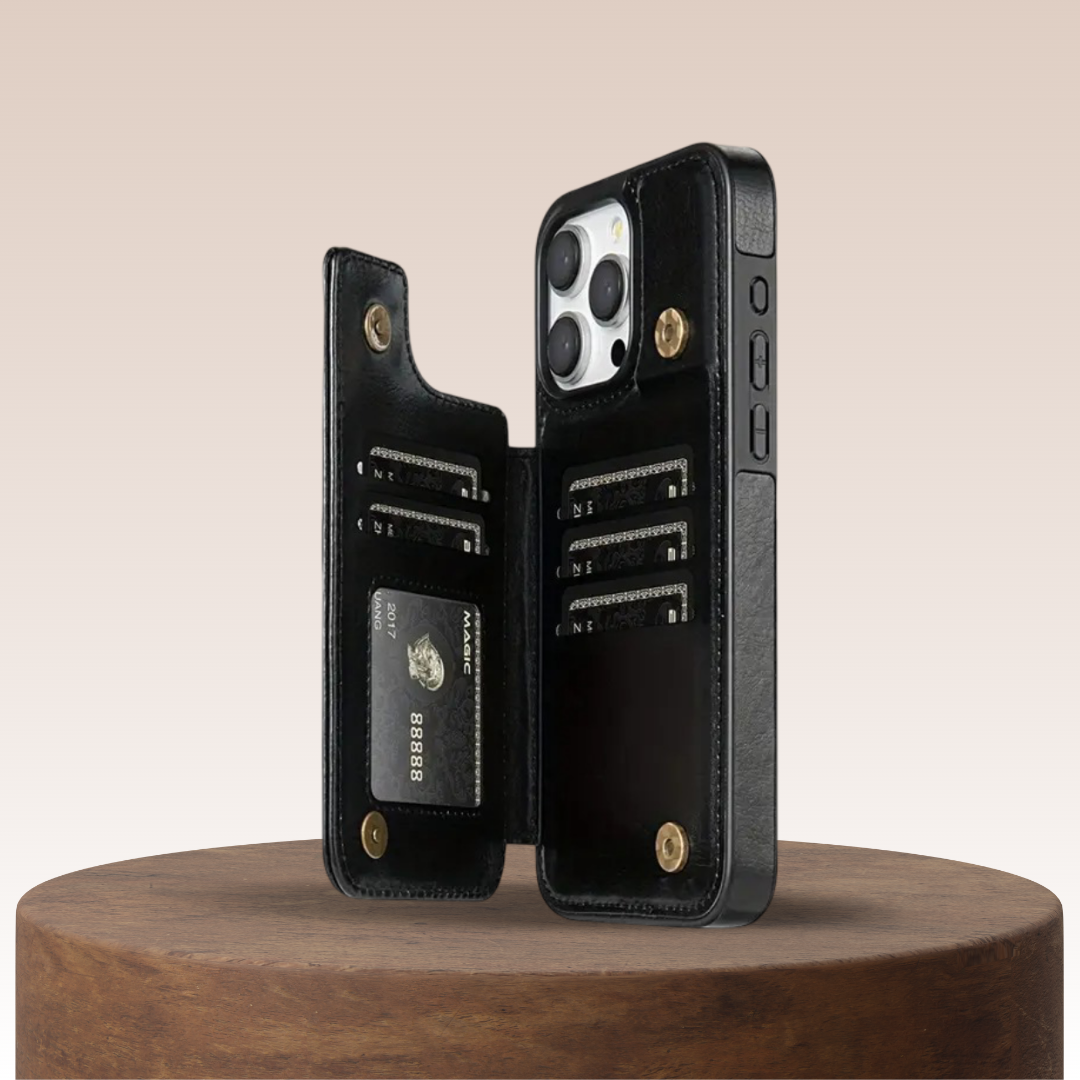 Harrison - RFID Blocking Magnetic Wallet Flip Phone Case