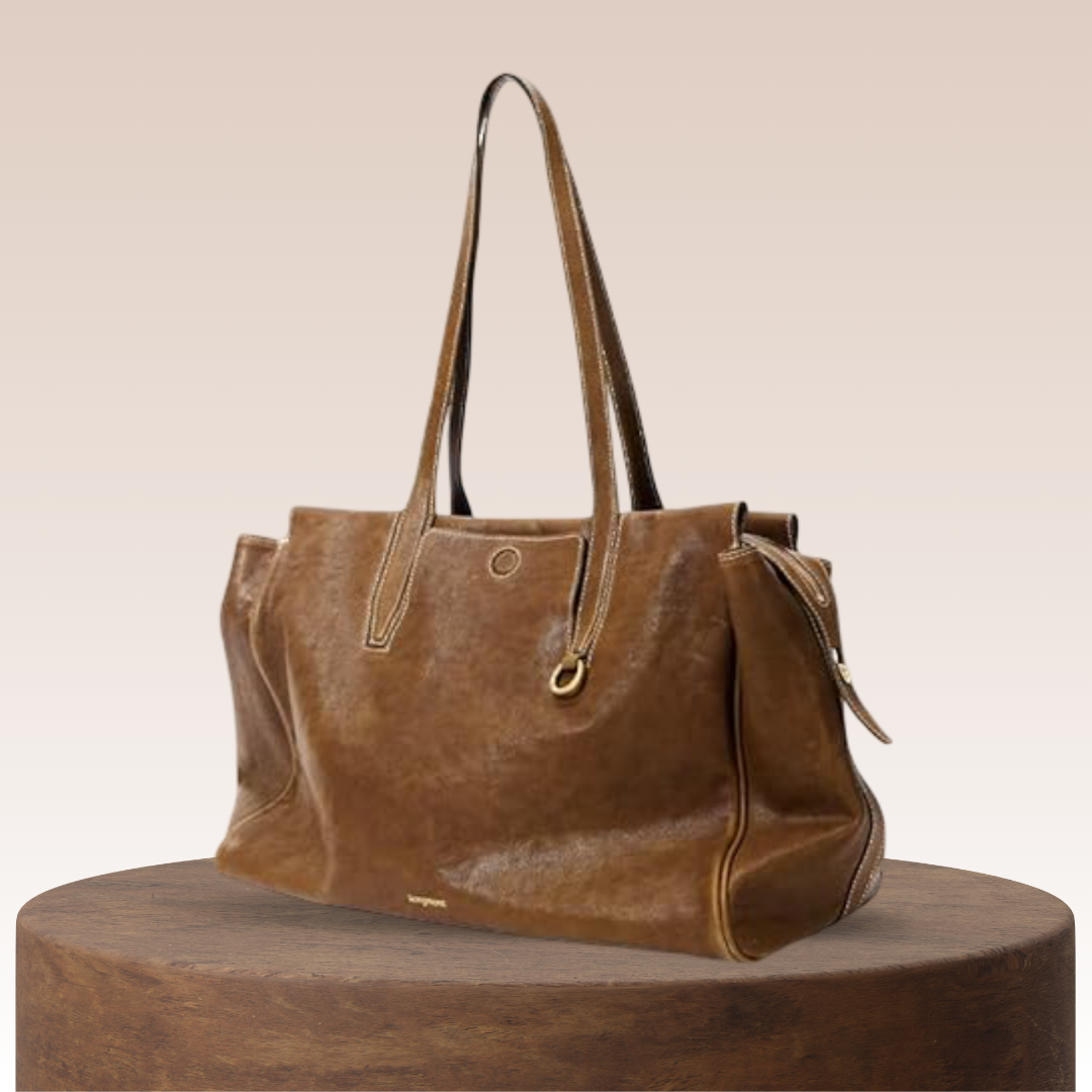 Donald - Elegant Functional Leather - Tote Bag