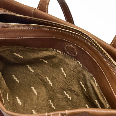 Donald - Elegant Functional Leather - Tote Bag