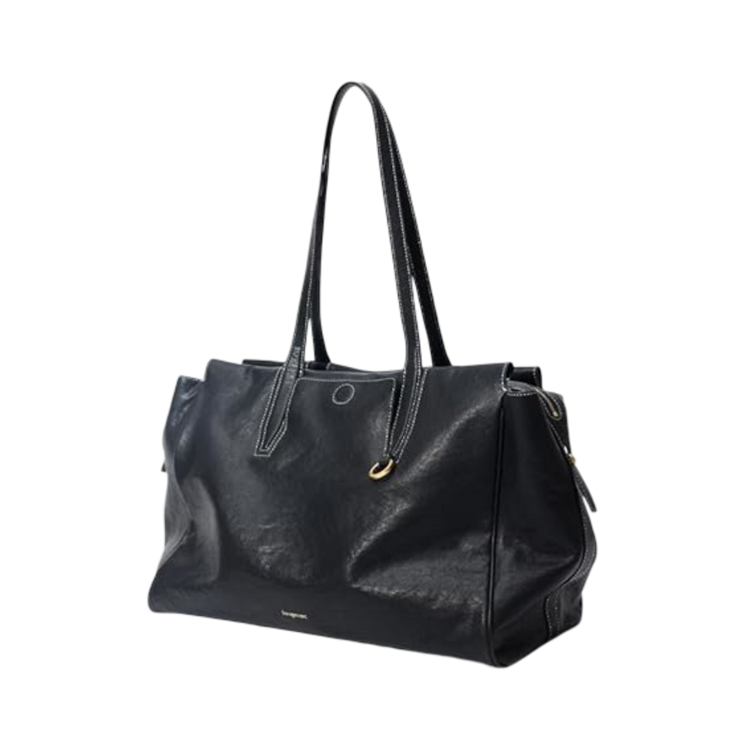 Donald - Elegant Functional Leather - Tote Bag