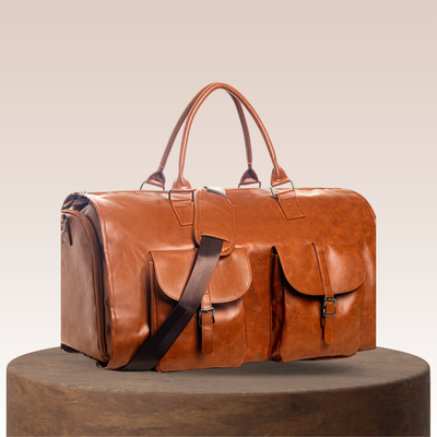 Hawthorne - Oversized Leather Luggage Duffel Bag