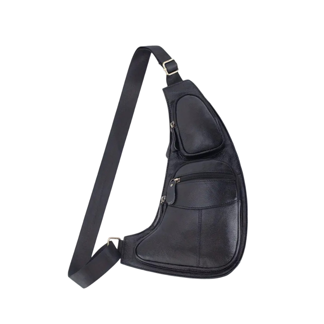 Beckett - Vintage Leather Chest Sling Bag