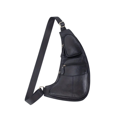 Beckett - Vintage Leather Chest Sling Bag
