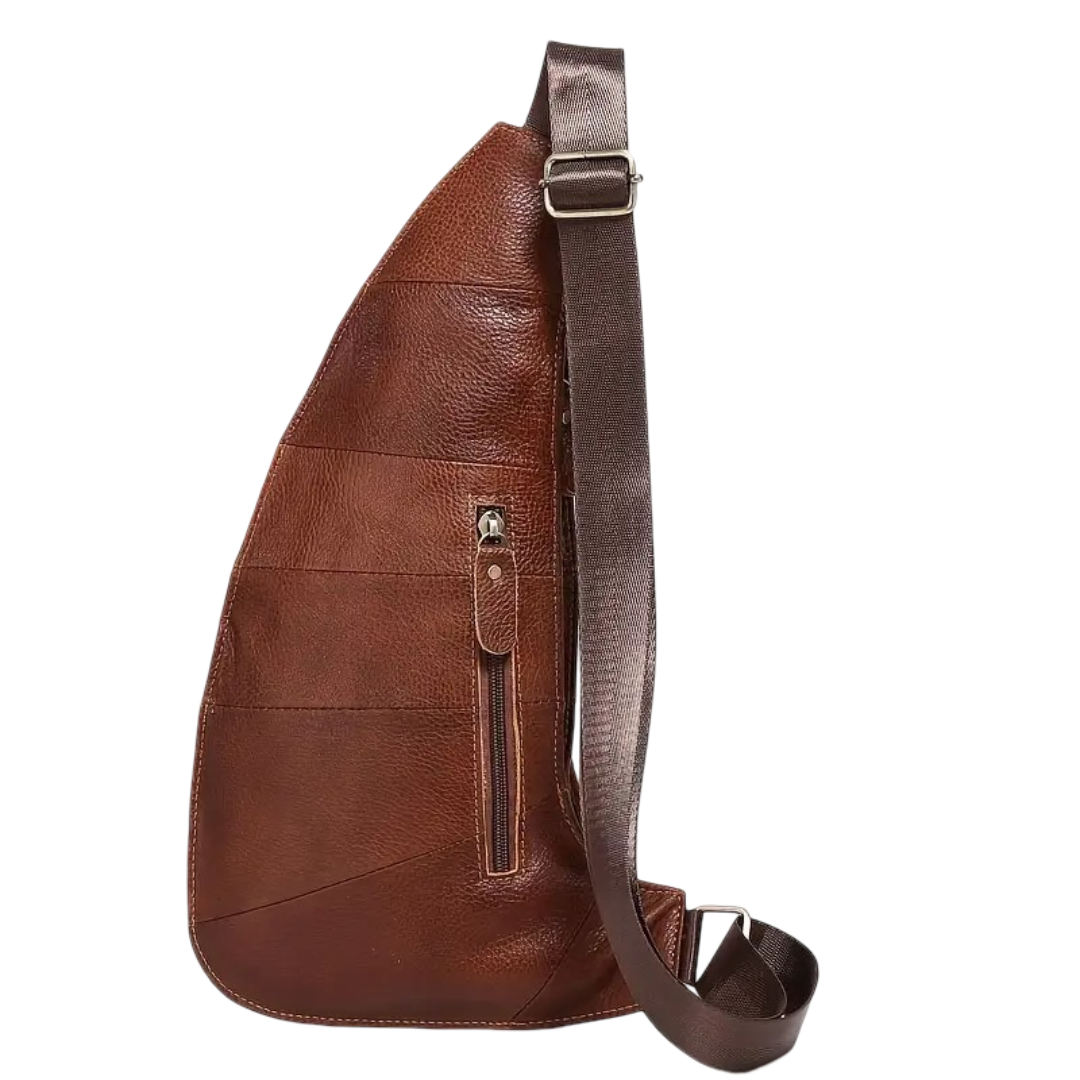 Beckett - Vintage Leather Chest Sling Bag