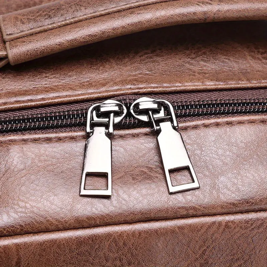 Theo - Premium Leather Backpack