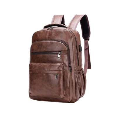 Theo - Premium Leather Backpack