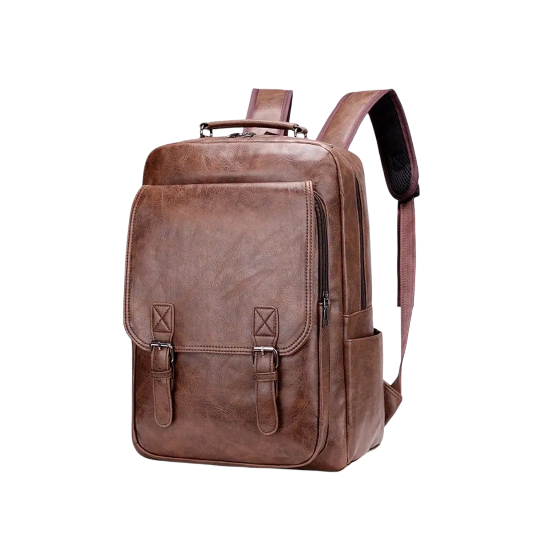 Theo - Premium Leather Backpack