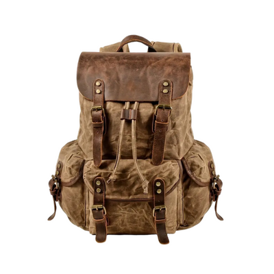 Crosby - Waterproof Retro Canvas Laptop Backpack