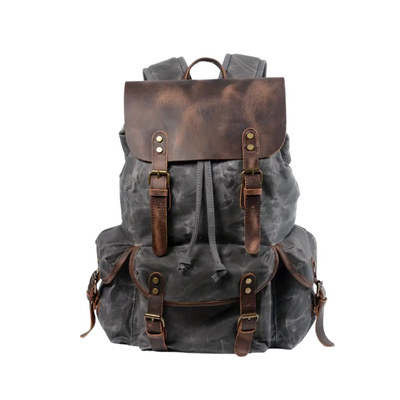 Crosby - Waterproof Retro Canvas Laptop Backpack