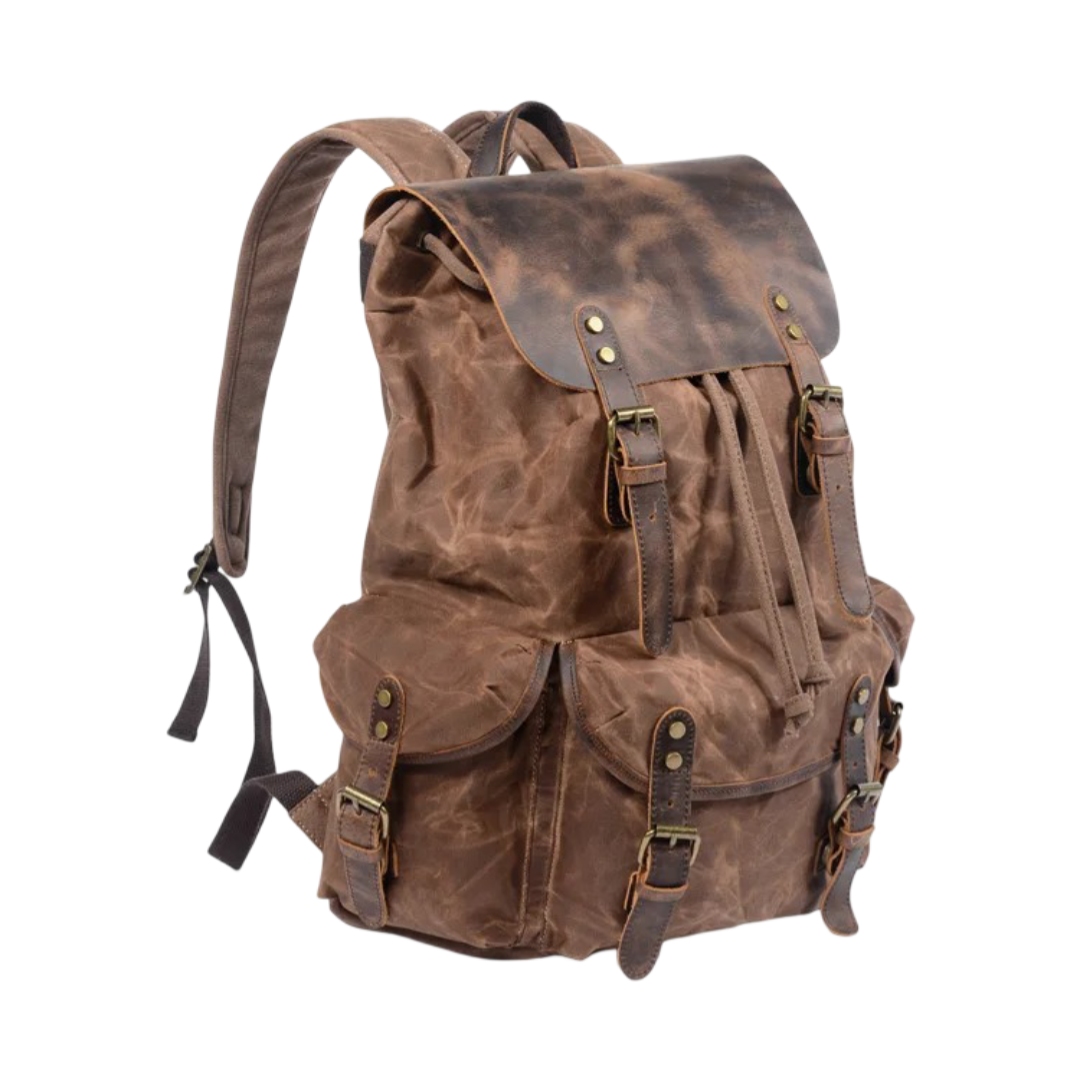 Crosby - Waterproof Retro Canvas Laptop Backpack