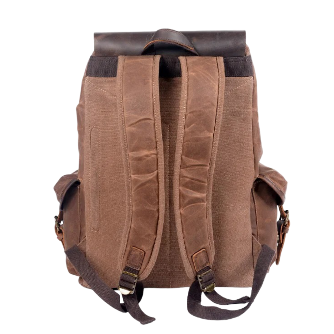 Crosby - Waterproof Retro Canvas Laptop Backpack
