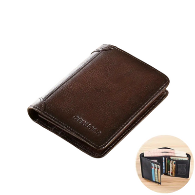 Ben - Slim RFID Leather Wallet for Men