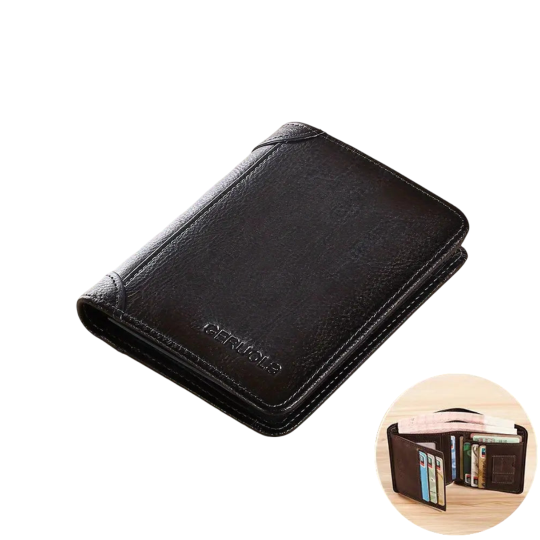 Ben - Slim RFID Leather Wallet for Men