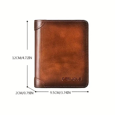 Ben - Slim RFID Leather Wallet for Men