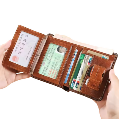 Ben - Slim RFID Leather Wallet for Men