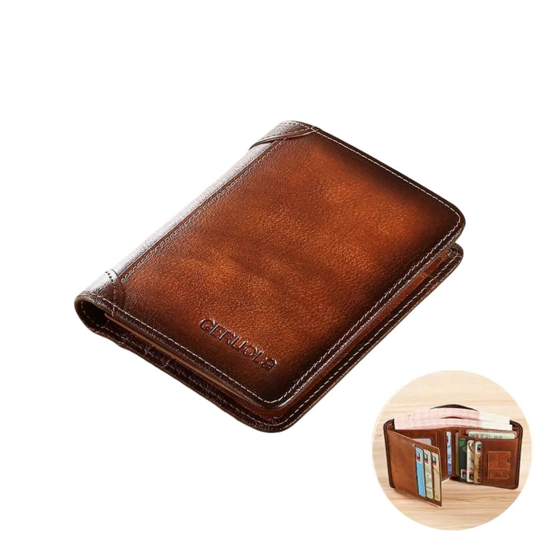 Ben - Slim RFID Leather Wallet for Men