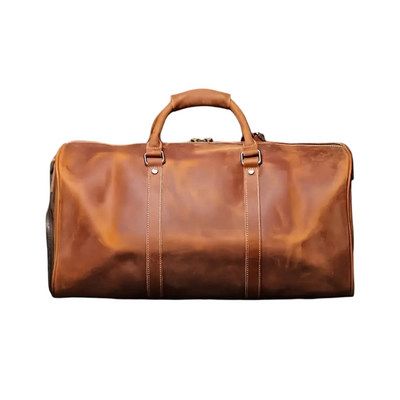 Callahan - Premium Leather Travel Duffel Bag