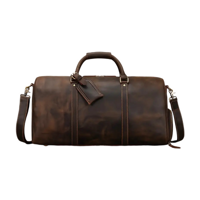Callahan - Premium Leather Travel Duffel Bag